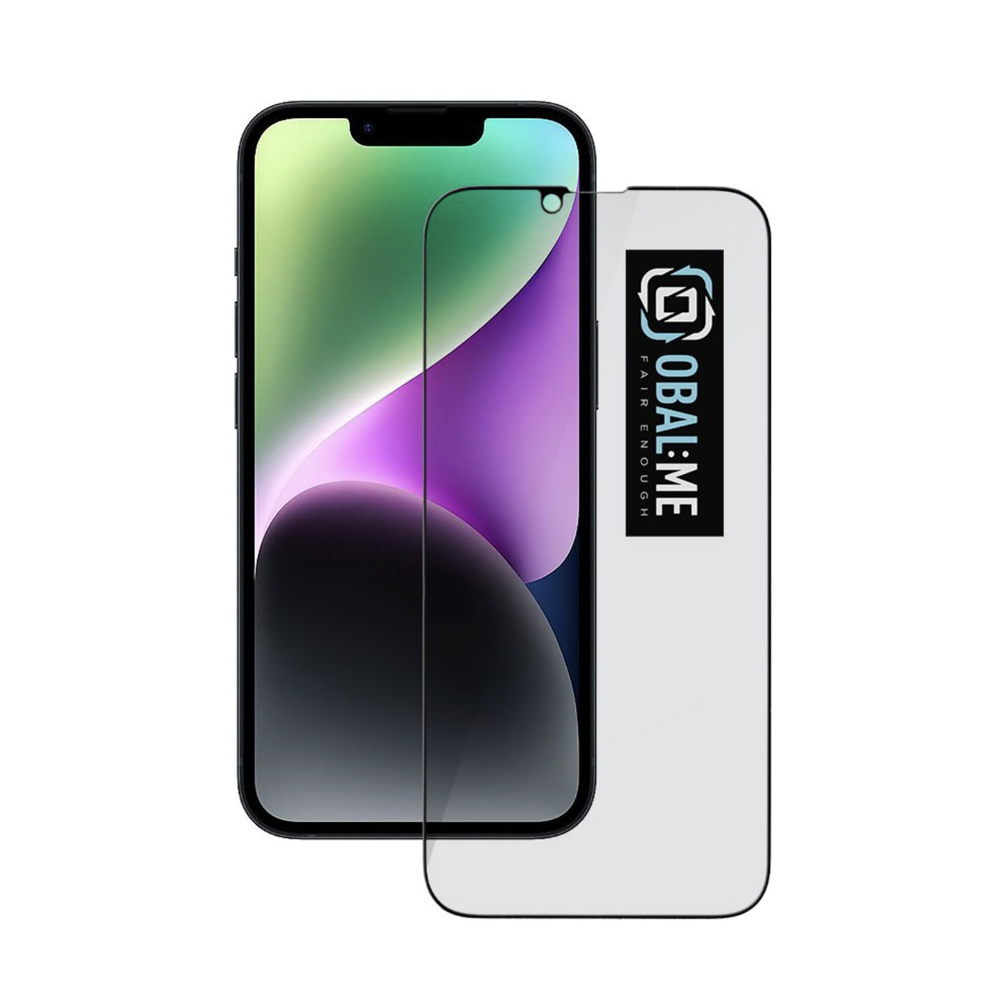 OBAL:ME Privacy 5D Tvrzené Sklo pro Apple iPhone 13/13 Pro/14/16e/17e Black