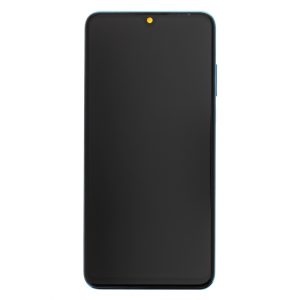 Huawei P30 Lite Blue LCD Display + Dotyková Deska + Přední Kryt  (pro 24MP foto) - OEM