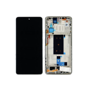 Xiaomi 11T Pro LCD displej dotykové sklo včetně rámečku (Service Pack) silver