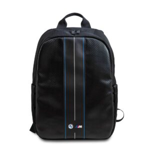 BMW Bag 16" Black Carbon Blue Stripes