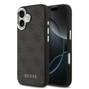 Guess 4G MagSafe Zadní Kryt pro iPhone 17 Black