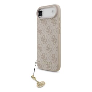 Guess 4G Charm MagSafe Zadní Kryt pro iPhone Air Tone on Tone Pink