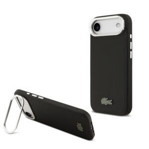 Lacoste Iconic Petit Pique Camera Stand MagSafe Zadní Kryt pro iPhone Air Black
