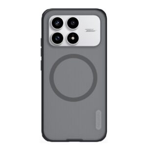 Nillkin Super Frosted PRO Magnetic Zadní Kryt pro Poco F8 Pro Transparent Black