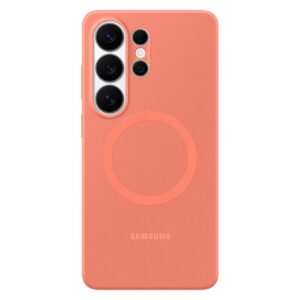 EF-ES948COE Samsung Silikonový Magnetický Kryt pro Galaxy S26 Ultra Coral Red