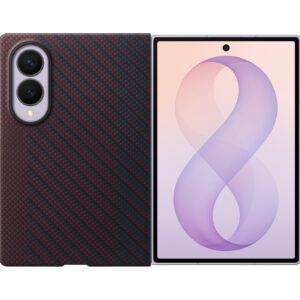 EF-KF971SRE Samsung Carbon Magnetický Kryt pro Galaxy Z Fold 8 Violet