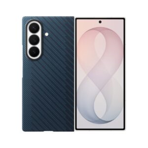 EF-KF976SNE Samsung Carbon Magnetický Kryt pro Galaxy Z Fold 8 Ultra Blue
