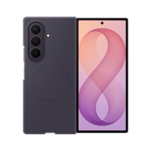 EF-EF976CVE Samsung Silikonový Magnetický Kryt pro Galaxy Z Fold 8 Ultra Violet Shadow