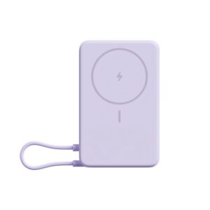 Xiaomi Magnetická Powerbanka 33W 10000mAh s Integrovaným USB-C Kabelem a Stojánkem Purple