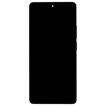 LCD Display + Dotyková Deska + Přední Kryt pro Xiaomi Redmi Note 13 Pro 4G Midnight Black