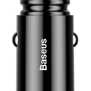 Baseus CCALL-YD01 Circular Nabíječka do Auta 2xUSB QC3.0 30W Black