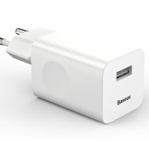 Baseus CCALL-BX02 Quick Charger 24W Nabíječka White