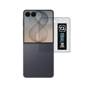 OBAL:ME Privacy 5D Tvrzené Sklo pro Samsung Galaxy Z Flip 8 Black
