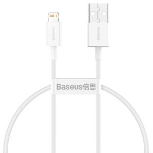 Baseus CALYS-02 Superior Fast Charging Kabel Lightning 2.4A 0.25m White