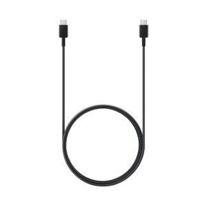 EP-DX310JBE Samsung USB-C/USB-C Datový Kabel 3A 1.8m Black (Bulk)