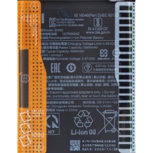 BN62 Xiaomi Original Baterie 6000mAh (Service Pack)
