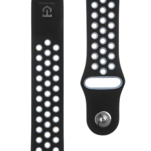 Tactical 267 Double Silikonový Řemínek 22mm Black/Grey