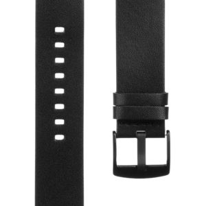 Tactical 307 Kožený Řemínek 22mm Black