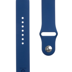 Tactical 614 Silikonový Řemínek 22mm Dark Blue
