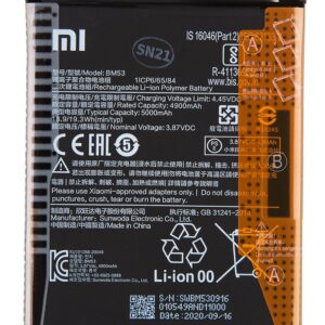 BM53 Xiaomi Original Baterie 5000mAh (Service Pack)