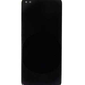 LCD Display + Dotyková + Přední Kryt Deska pro Oppo Reno4 Z/A92S Black (Service Pack)