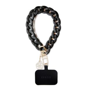 Guess Univerzální Popruh na Ruku 4G Charm Black