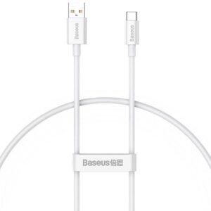 Baseus Superior Series Fast Charging Datový Kabel USB - USB-C 100W 0.25m Moon White