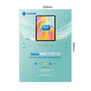 SUNSHINE SS-057HP+ Hydrogelová Folie pro Tablety (12,9 palců) Pack 20 kusů