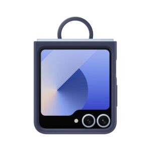 EF-PF741TNE Samsung Silikonový Kryt s Kroužkem pro Galaxy Z Flip 6/7 FE Navy