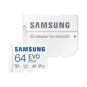 microSDXC 64GB EVO Plus Samsung Class 10 vč. Adapteru