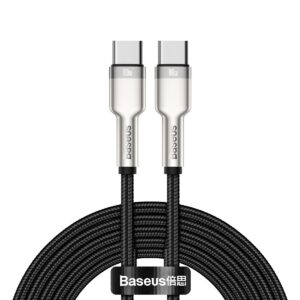 Baseus Cafule Metal Series Datový Kabel USB-C - USB-C 100W 2m Black
