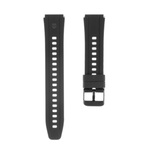 Tactical Quick Release Silikonový Řemínek 18mm Black