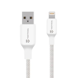 Tactical Stitch Thread Cable USB-A/Lightning 1m White