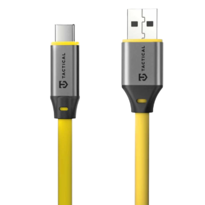 Tactical Fat Man 2.0 Cable USB-A/USB-C 1m Yellow