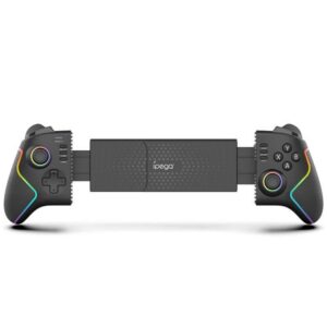 iPega 9122 Wireless Stretching RGB Gamepad pro Android/iOS/PS3/PS4/PC Black