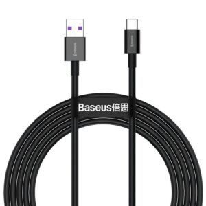 Baseus Superior Series Fast Charging Datový Kabel USB-A/USB-C 66W 2m Black