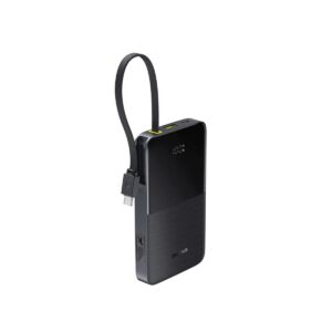 Baseus EnerFill FC51 Bipow 2 Pro 22.5W Powerbanka s Integrovaným Kabelem 10000mAh Cosmic Black