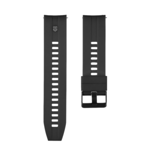 Tactical Quick Release Silikonový Řemínek 24mm Black