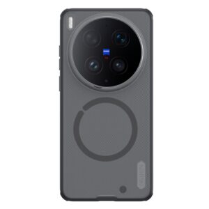 Nillkin Super Frosted PRO Magnetic Zadní Kryt pro Vivo X300 Ultra Transparent Black
