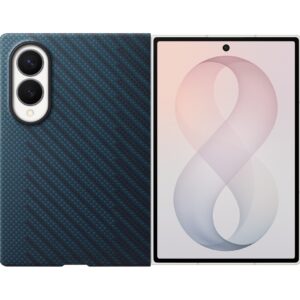 EF-KF971SNE Samsung Carbon Magnetický Kryt pro Galaxy Z Fold 8 Blue