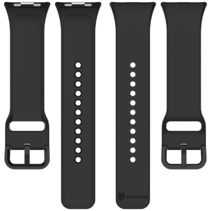 Tactical Silikonový Řemínek pro Xiaomi Redmi Watch 4/5/6 Black