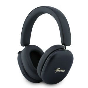 Guess Metallic Script Logo ENC Bezdrátová Sluchátka Black