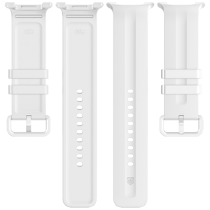 Tactical Silikonový Řemínek pro Samsung Galaxy Watch 8/9 White