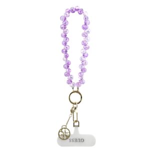 Guess Univerzální Popruh na Ruku Crystals 4G Charm Purple