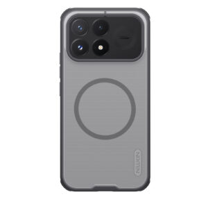 Nillkin Super Frosted PRO Magnetic Zadní Kryt pro Poco F9 Pro Transparent Black