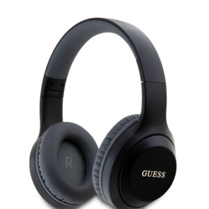 Guess Classic Silver Logo Bezdrátová Sluchátka Black
