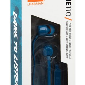 JBL T110 In-Ear Headset 3,5mm Blue